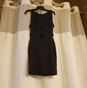 Bebe black mini dress